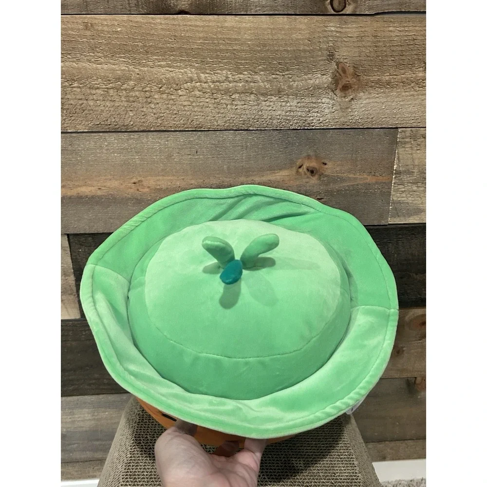 Squishmallow Easter 2025 Caroleena‎ the Carrot Wearing a Bucket Hat NEW 12 inch
